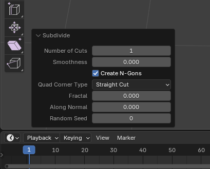 SUBDIVIDE