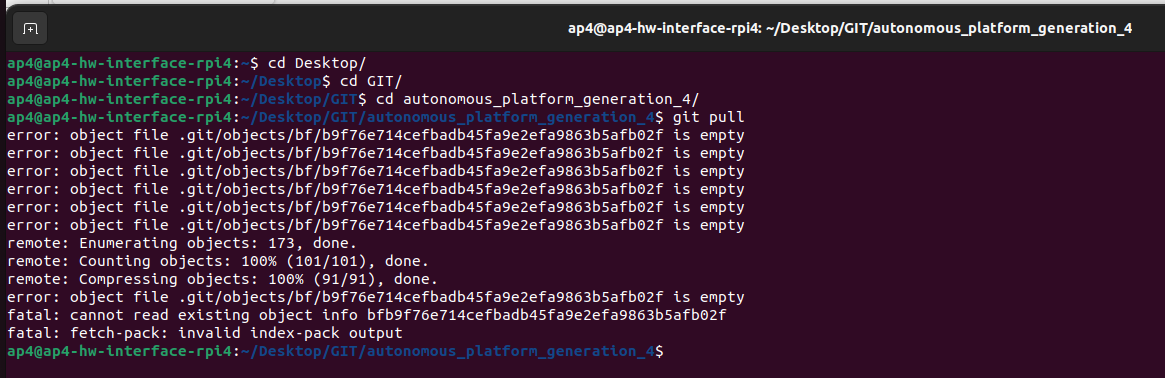 Raspberry pi corrupted repository